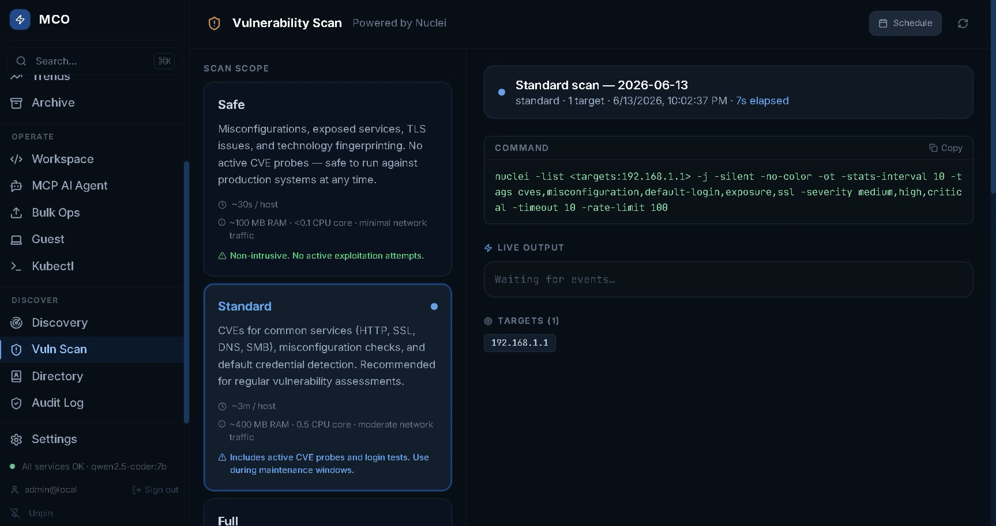Network & Vulnerability Scanning